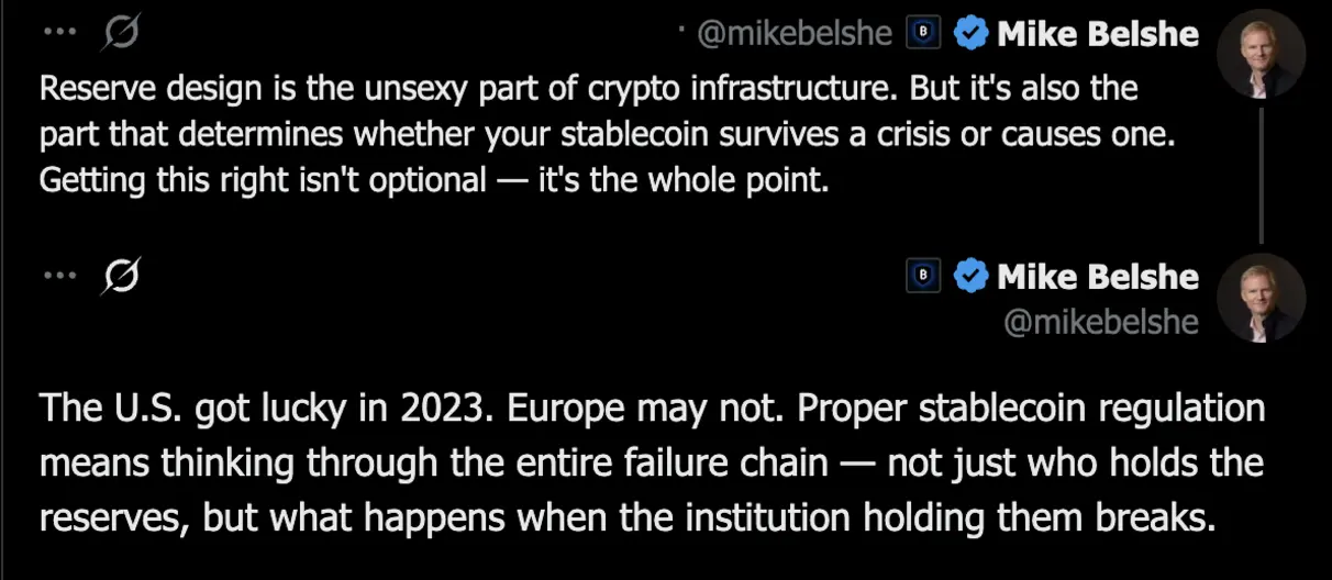 Гендиректор BitGo предупреждает о «масштабном кризисе стейблкоинов» на фоне дедлайна MiCA в Европе