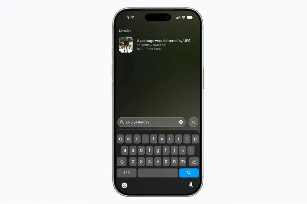 Этой осенью искать записи с камер Apple Home можно будет с помощью ИИ