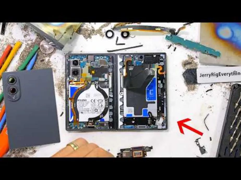 «Teardown» Galaxy Z Fold 8 уже здесь, и его внутренности завораживают!