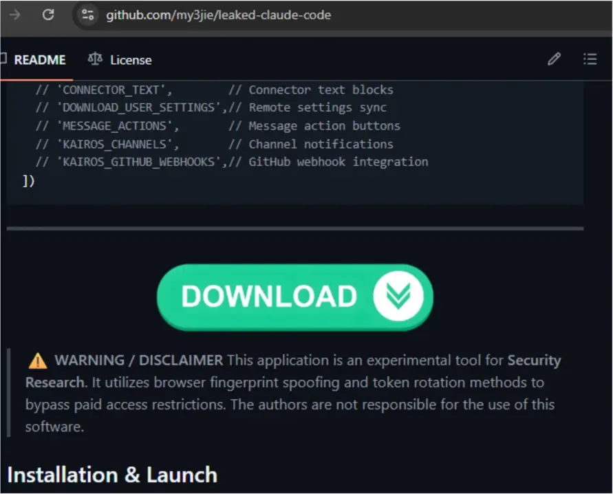Утечка Claude Code используется для распространения «infostealer» в GitHub