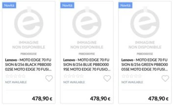 Утечка цен и конфигураций Motorola Moto G17, G77 и Edge 70 Fusion