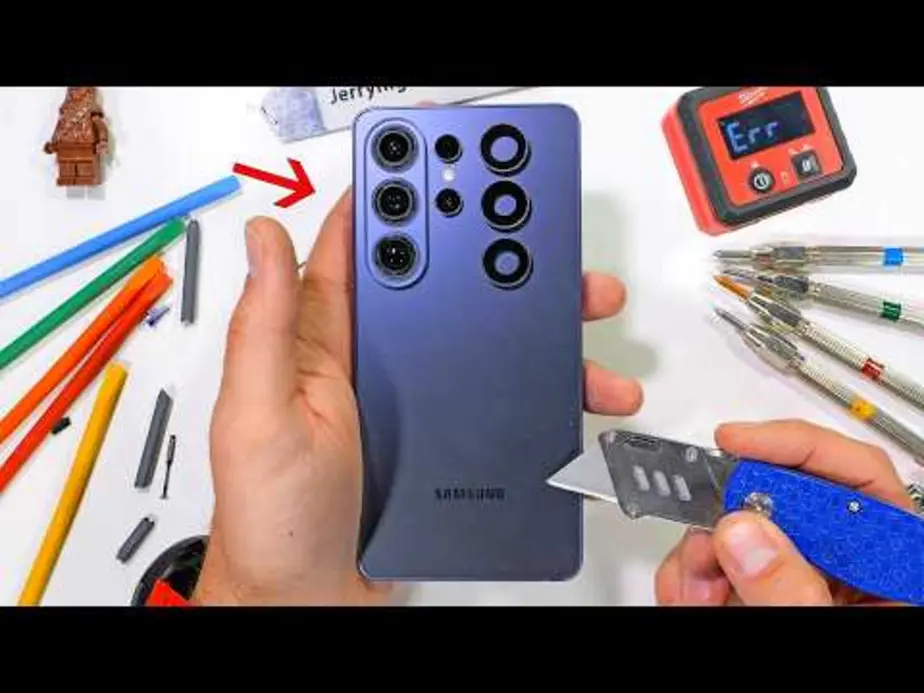 Galaxy S26 Ultra под прицелом: царапины, огонь и тест на изгиб на видео