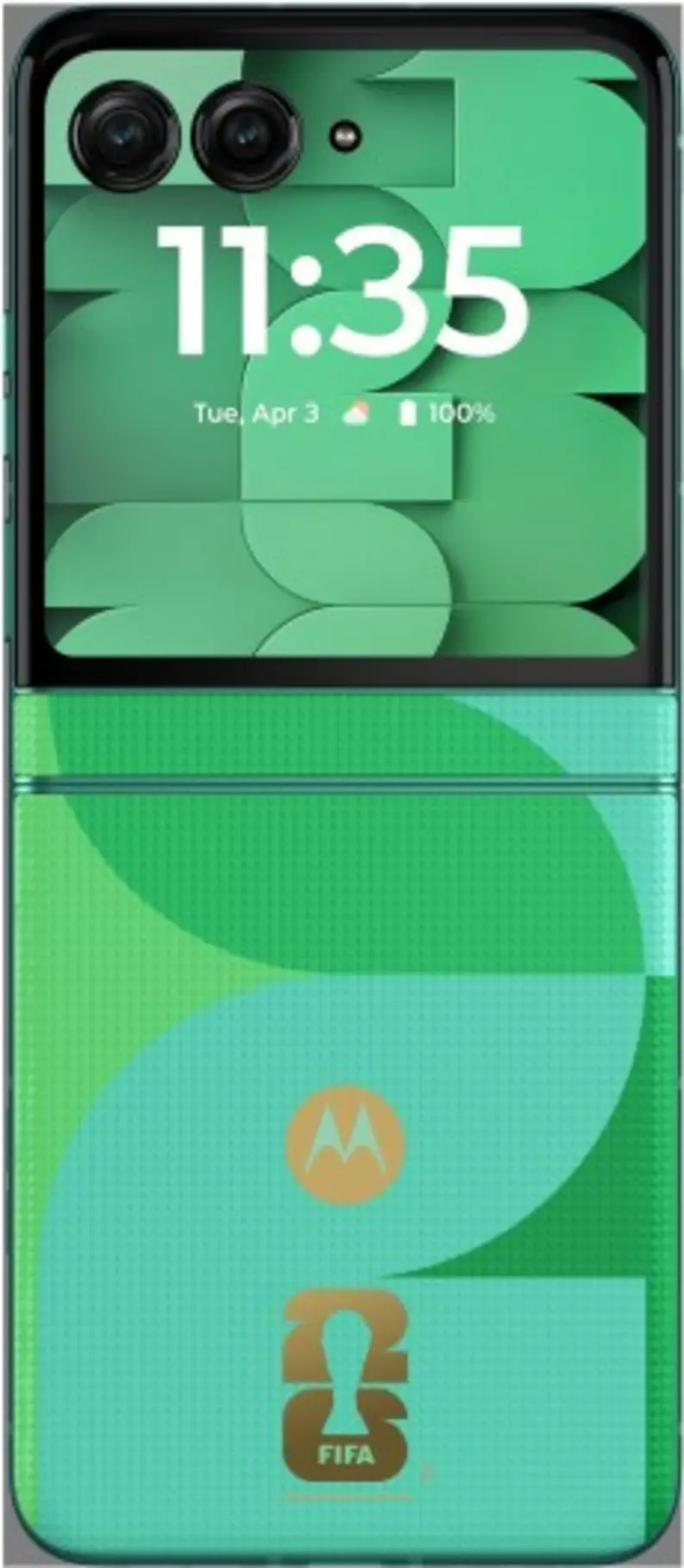 В Сети появился смартфон Motorola Razr в специальном FIFA-издании
