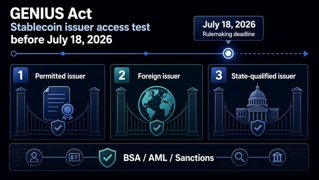 Дедлайн по закону GENIUS Act заставил эмитентов &laquo;stablecoin&raquo; поторопиться