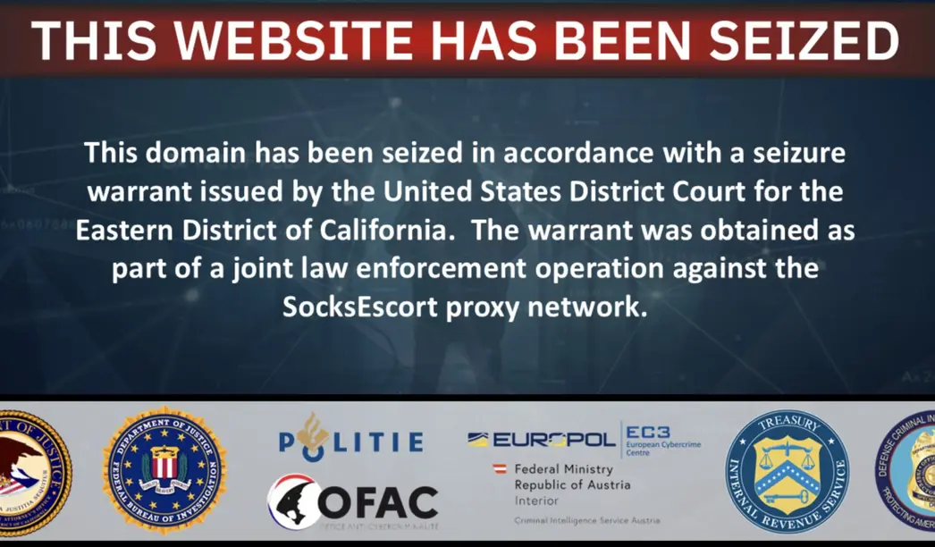 Минюст США и Европол в ходе совместной операции ликвидировали &laquo;crypto-linked&raquo; прокси-сеть SocksEscort