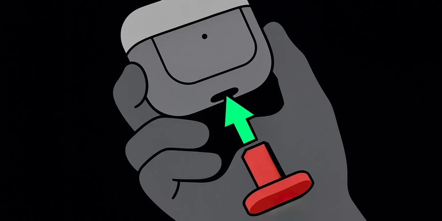 Теперь с помощью крошечного 3D‑печатного инструмента вы без труда сможете отделять фирменный кейс Apple AirPods от сторонних чехлов