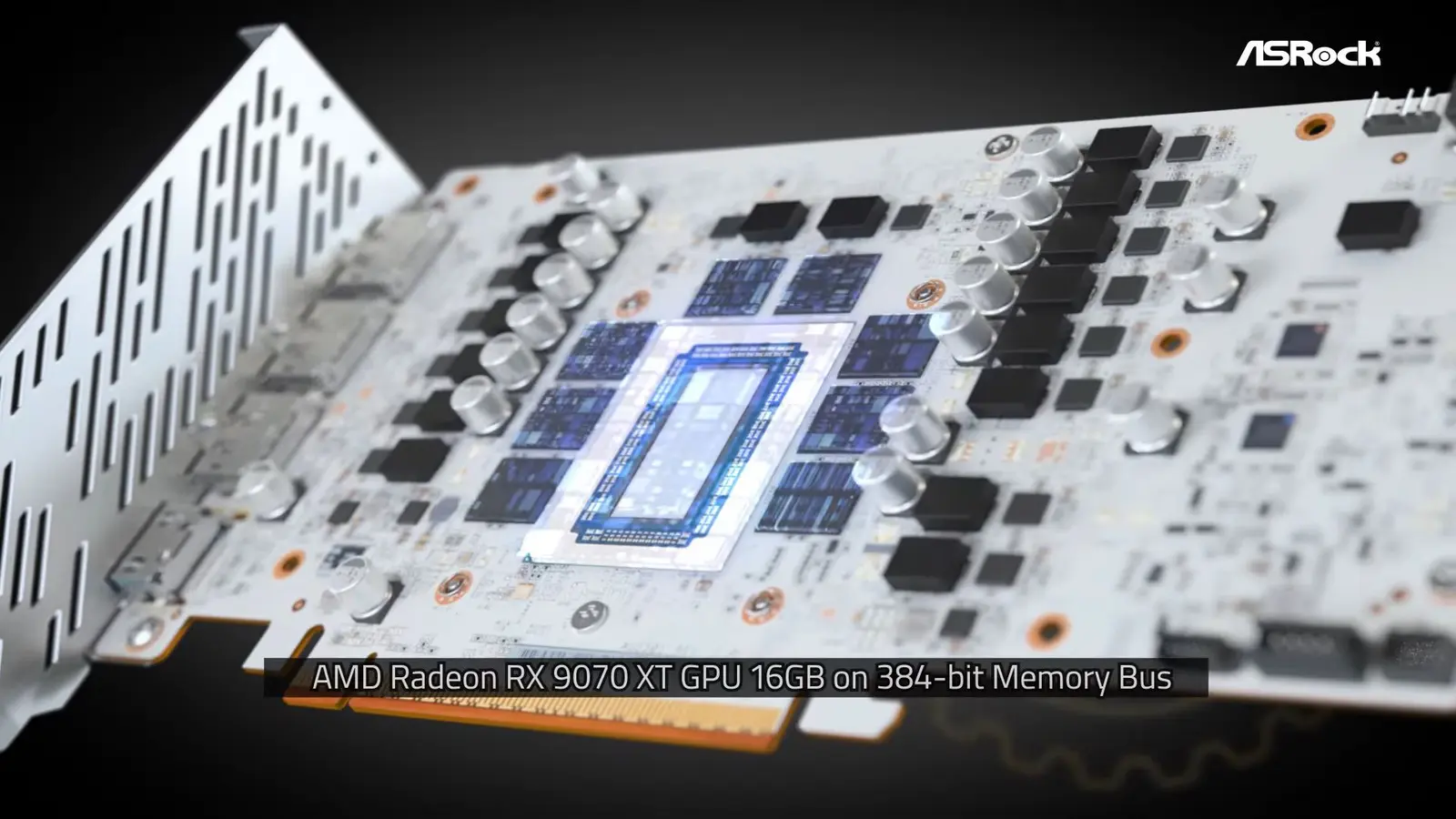 ASRock представила видеокарту RX 9070 XT Taichi White с ЖК‑дисплеем и 384‑битной шиной памяти.