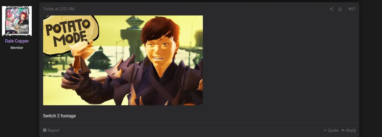 &laquo;Режим картошки активирован&raquo;: Monster Hunter Wilds может выйти на Nintendo Switch 2, и реакция сообщества не разочаровывает.