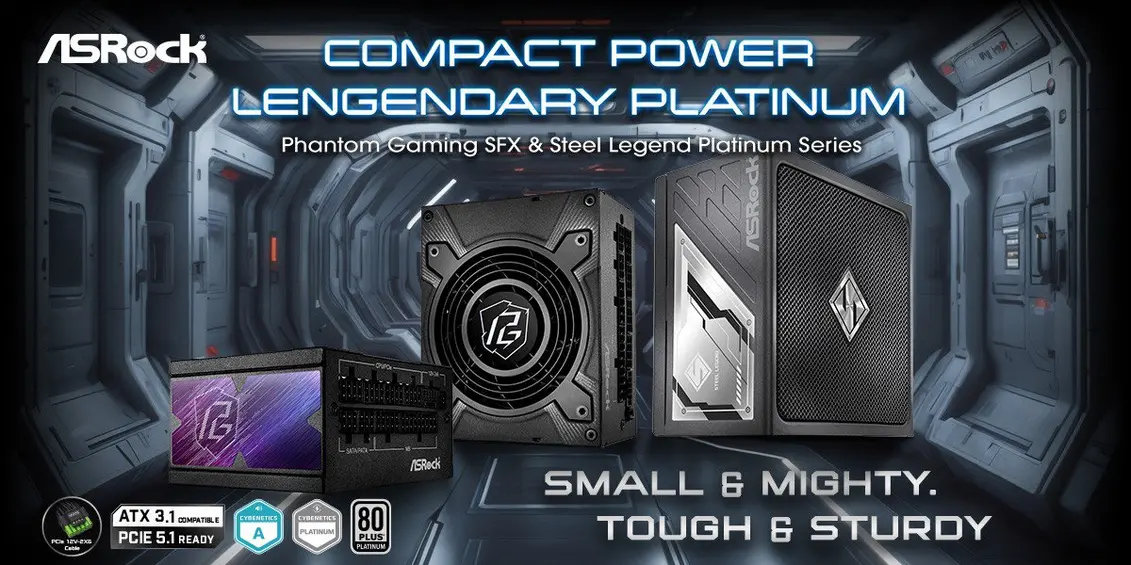 ASRock представила на CES 2026 линейку продуктов: игровые мониторы QD-OLED и WOLED, новые материнские платы, блоки питания, системы жидкостного охлаждения, видеокарту RX 9070 XT White и многое другое в сериях Taichi, Phantom Gaming, Challenger и Rock.