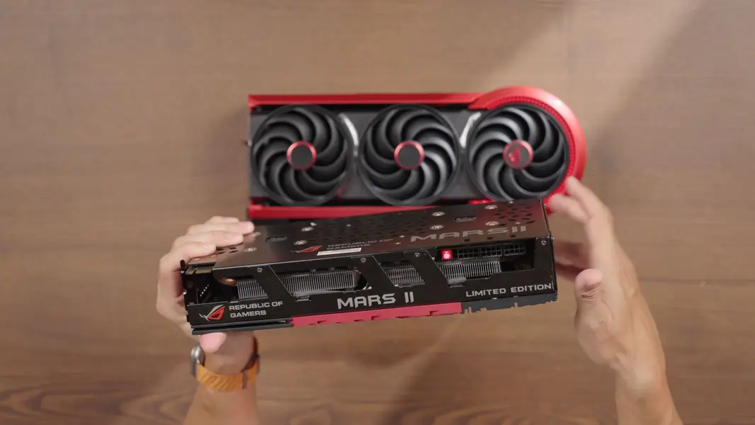 ASUS демонстрирует ROG Matrix RTX 5090 D V2, набирающую более 28 000 баллов в Time Spy Extreme.