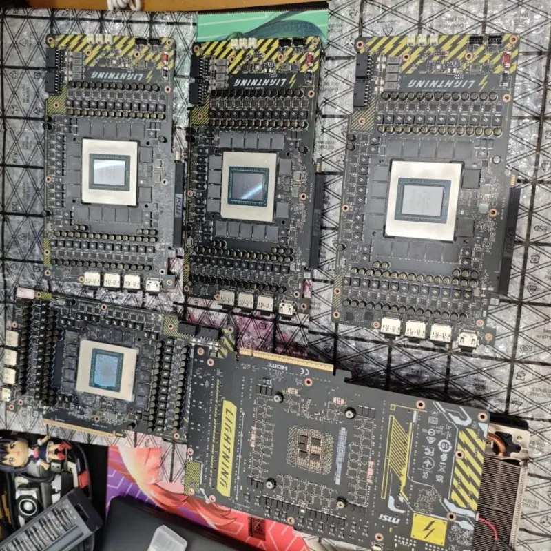 MSI RTX 5090 Lightning Z достигает рекордной частоты графического процессора в 3,75 ГГц, BIOS 