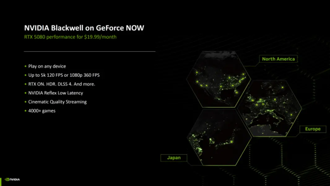 NVIDIA GeForce Now теперь доступен в виде нативных клиентов для Linux и Fire TV, в тарифный план 5080 добавлено больше игр (аппаратное обеспечение).