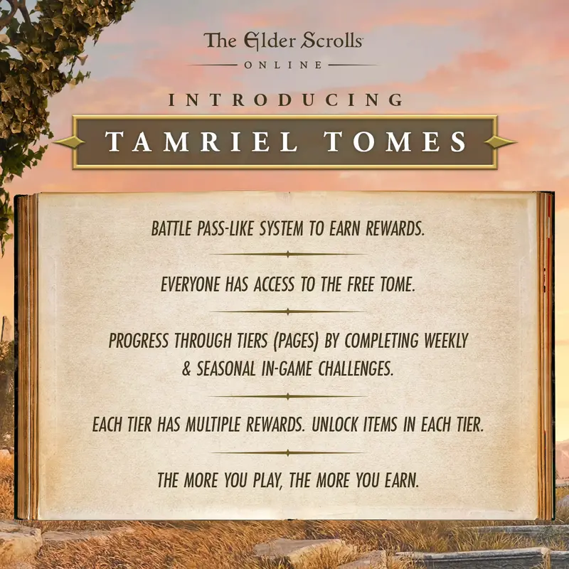 Новые материалы для The Elder Scrolls Online станут бесплатными; сезоны начнутся 2 апреля 2026 года на всех платформах с нулевого сезона: «Рассвет и Закат».