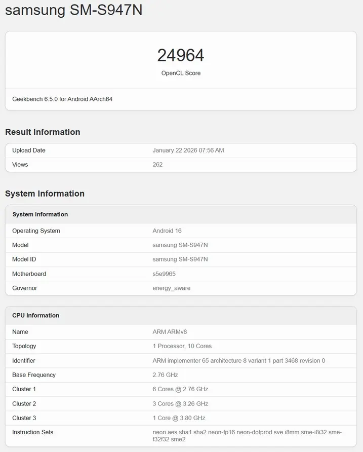 Xclipse 960 в чипе Exynos 2600 обошел Adreno из Snapdragon X Elite на 21% в тестах Geekbench 6 OpenCL, однако ситуация резко меняется при сравнении результатов в Vulkan API.