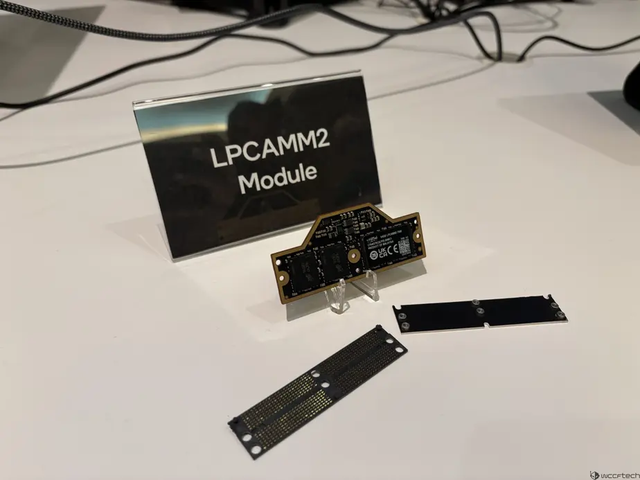 Замечена память LPCAMM2 на 96 ГБ с модулями &laquo;LPDDR5X-9600&raquo;: массовое производство начнется совсем скоро
