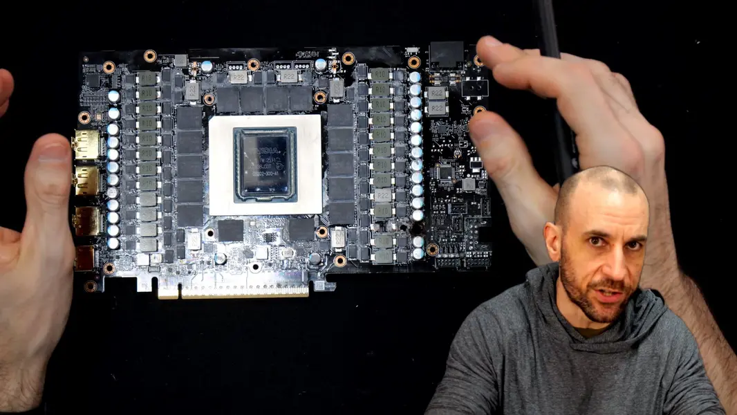 GIGABYTE RTX 5090 с дополнительным разъемом 12V-2x6 «прожигает» плату