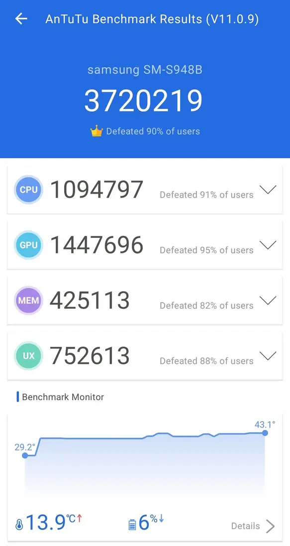 Официальные тесты Galaxy S26 Ultra появились до анонса Samsung; один тест показывает, что проблемы с перегревом наконец решены