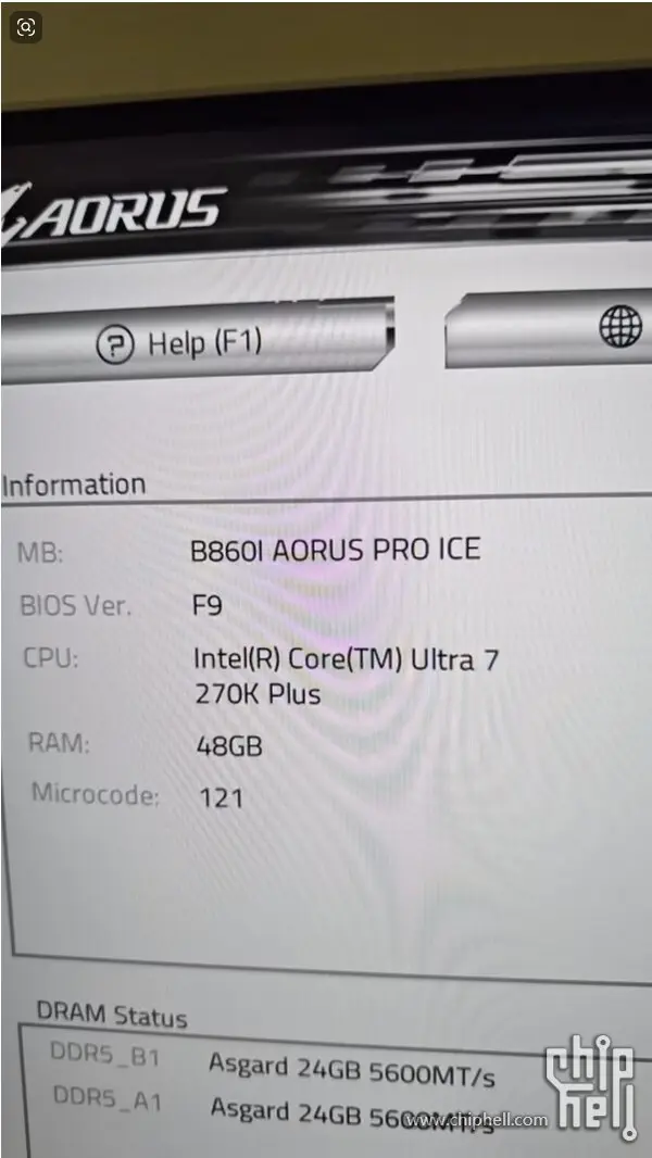 Пользователь купил Intel Core Ultra 5 250K Plus, но CPU-Z и Windows распознают его как Core Ultra 7 270K Plus