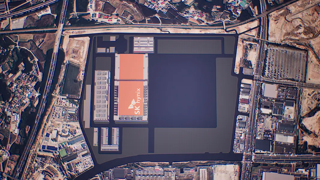 SK Hynix отвечает на дефицит HBM строительством мегафабрики размером с 32 футбольных поля: площадка P&T7, полностью посвященная выпуску HBM, будет готова к 2028 году