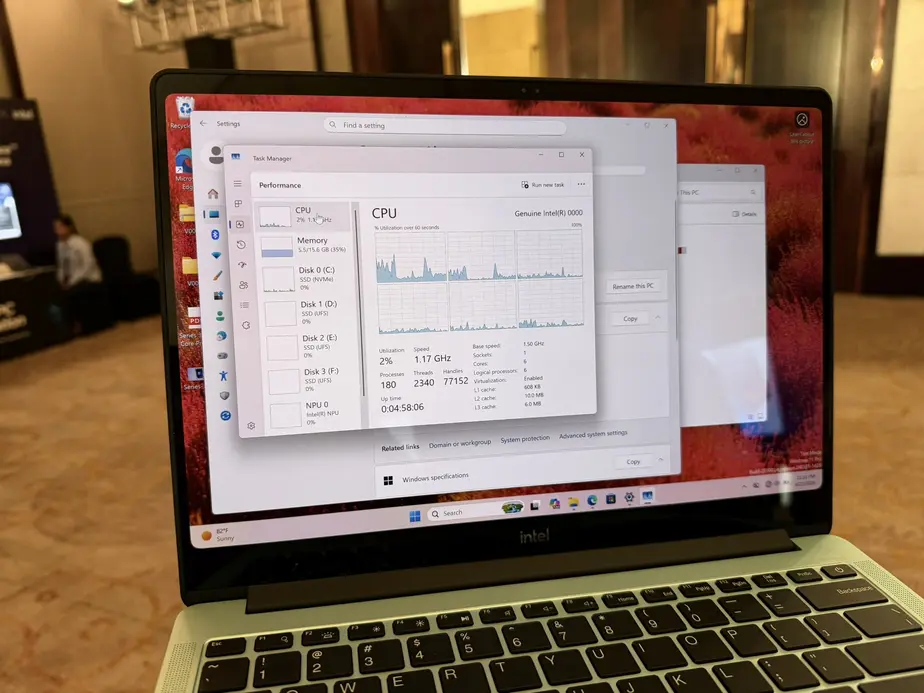 Рефренсный ноутбук Intel Wildcat Lake бросает вызов MacBook Neo: алюминиевый корпус, яркие расцветки и безвентиляторный режим 11 Вт
