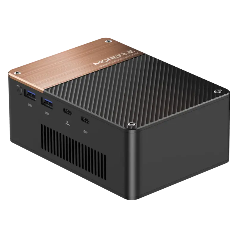 MOREFINE уместила десктопную RTX 5060 Ti в компактный eGPU за 1099 долларов с разъемами Thunderbolt 5 и OCuLink