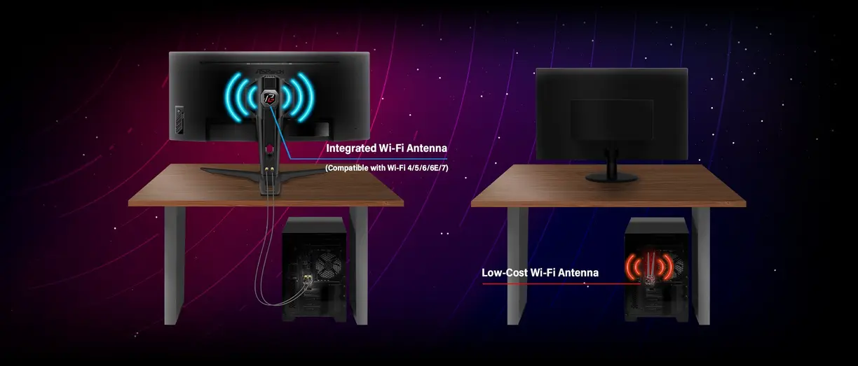 ASRock представила продвинутый игровой монитор PG27QFW2A с частотой обновления 400 Гц