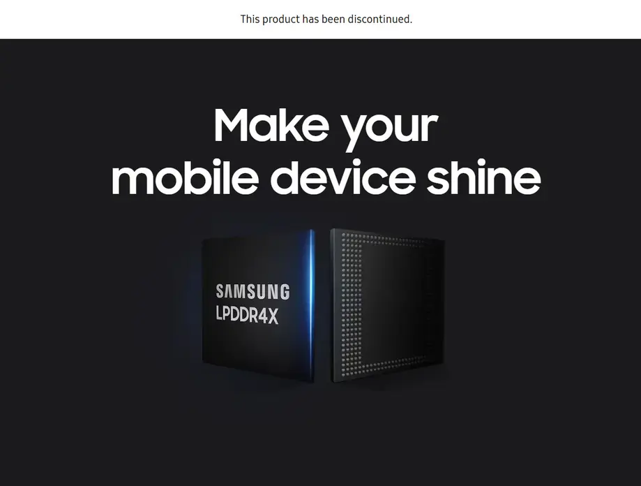 Samsung официально сворачивает производство LPDDR4, несмотря на 50-кратный скачок прибыли и прогноз дефицита памяти в 2027 году