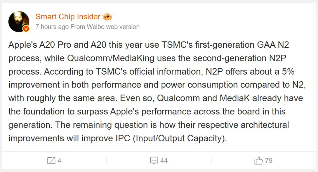 Qualcomm и MediaTek готовят мощный 2-нм ответ Apple, но исход битвы решат архитектурные улучшения