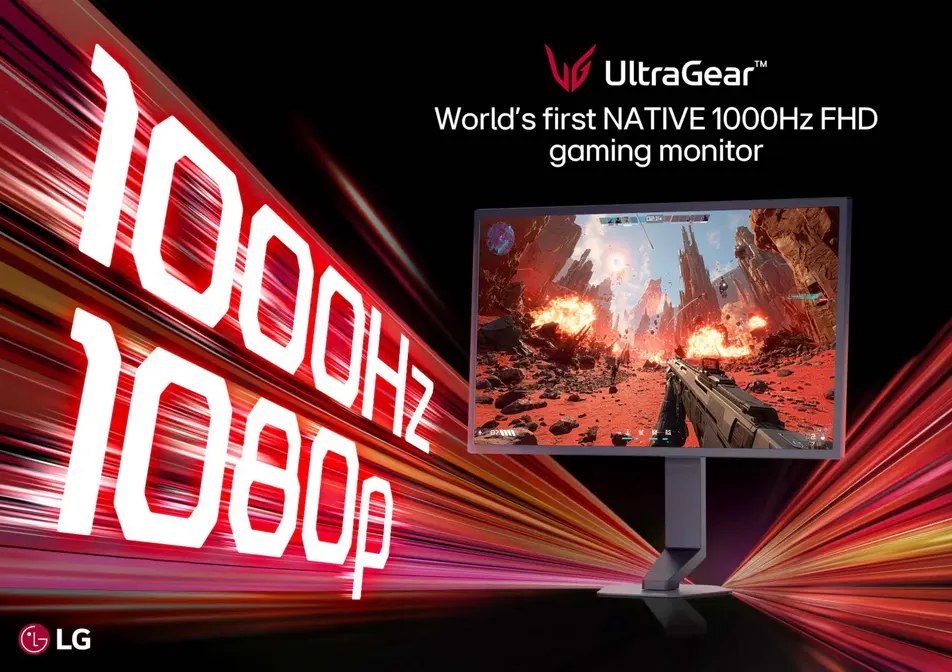 LG берет планку в 1000 Гц: UltraGear 25G590B &mdash; первый монитор с &laquo;нативной&raquo; частотой обновления при 1080p