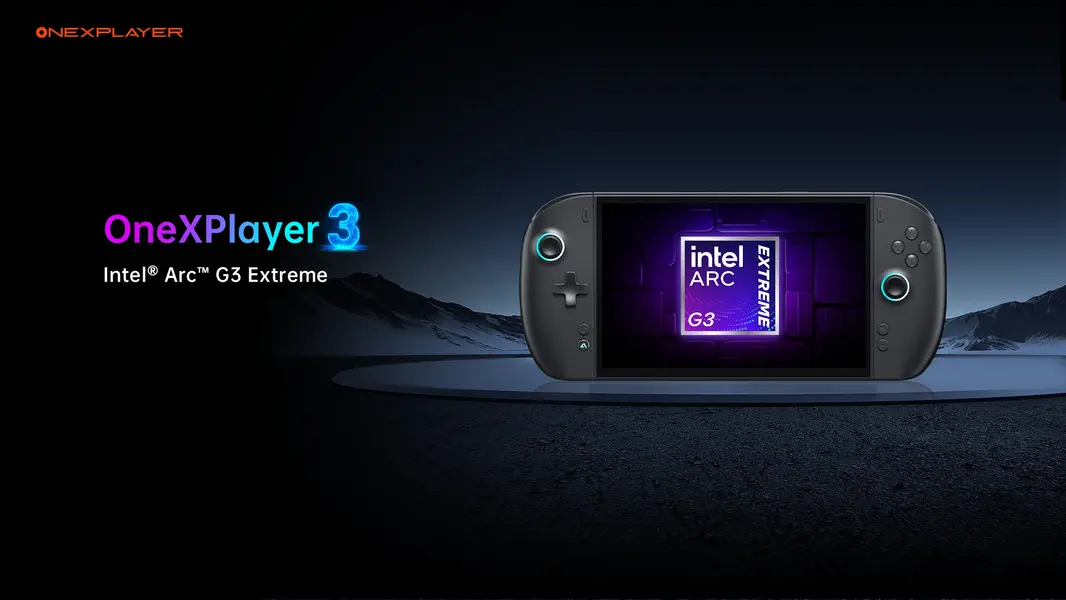 OneXPlayer 3: новый Intel Arc G3 Extreme и 8,8-дюймовый OLED для консольного гейминга в портативном формате