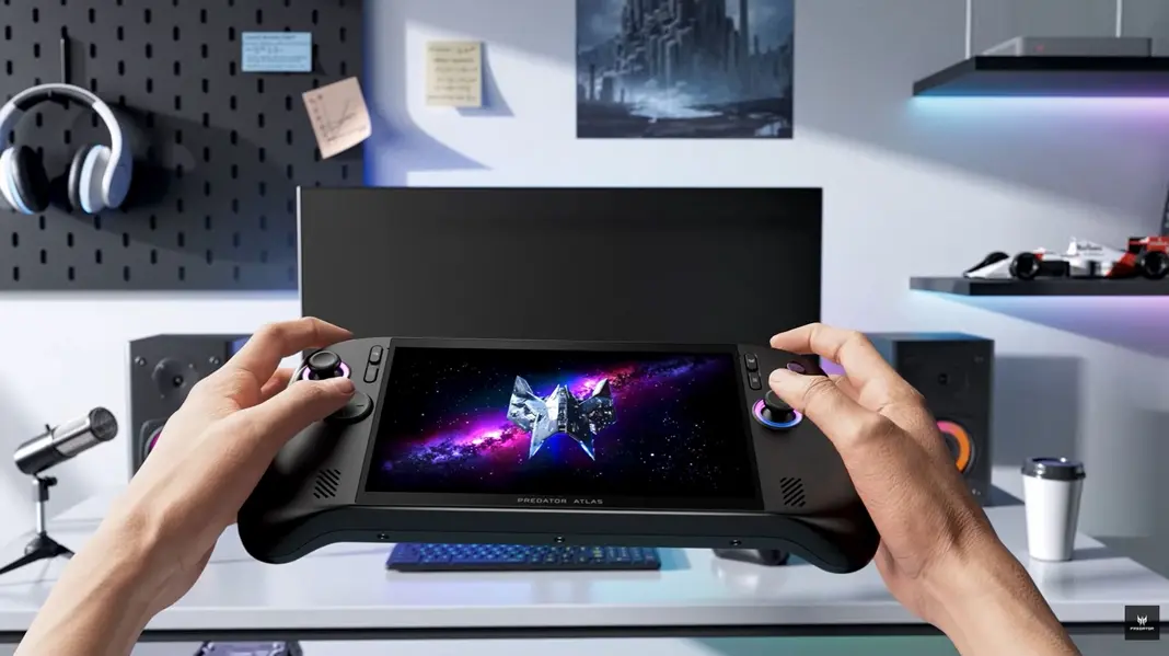 Acer представила Predator ATLAS 8 &mdash; свою первую игровую портативную консоль на базе &laquo;Intel Arc G3 Extreme&raquo; с 8-дюймовым экраном 120 Гц