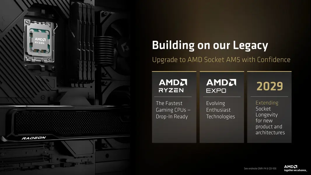 AMD продлевает жизнь сокета AM5 до 2029 года: новый курс на долголетие в стиле легендарной AM4