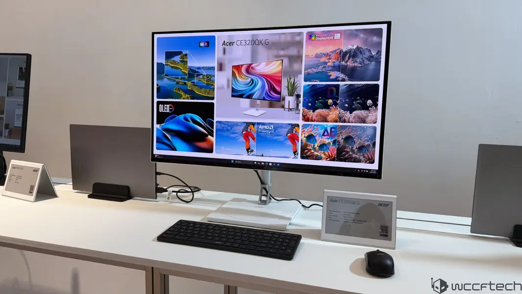 Acer представила на Computex линейку игровых и профессиональных мониторов, включая новинки с IPS и OLED-матрицами для энтузиастов
