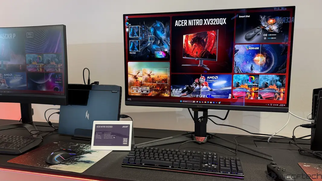Acer представила на Computex линейку игровых и профессиональных мониторов, включая новинки с IPS и OLED-матрицами для энтузиастов