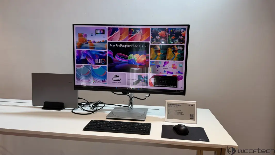 Acer представила на Computex линейку игровых и профессиональных мониторов, включая новинки с IPS и OLED-матрицами для энтузиастов