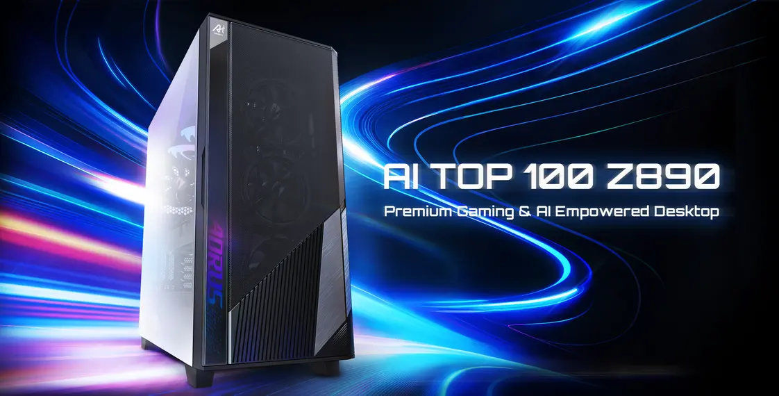 GIGABYTE представила десктопную экосистему AI TOP с рабочей станцией Radeon AI PRO R9700 для работы с LLM до 405 B