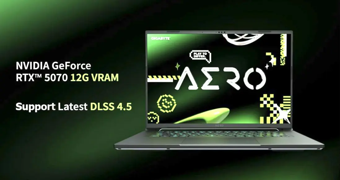 GIGABYTE бросает вызов в гонке AI-ассистентов с GiMATE: три новых ноутбука AORUS и AERO на базе GPU серии RTX 50