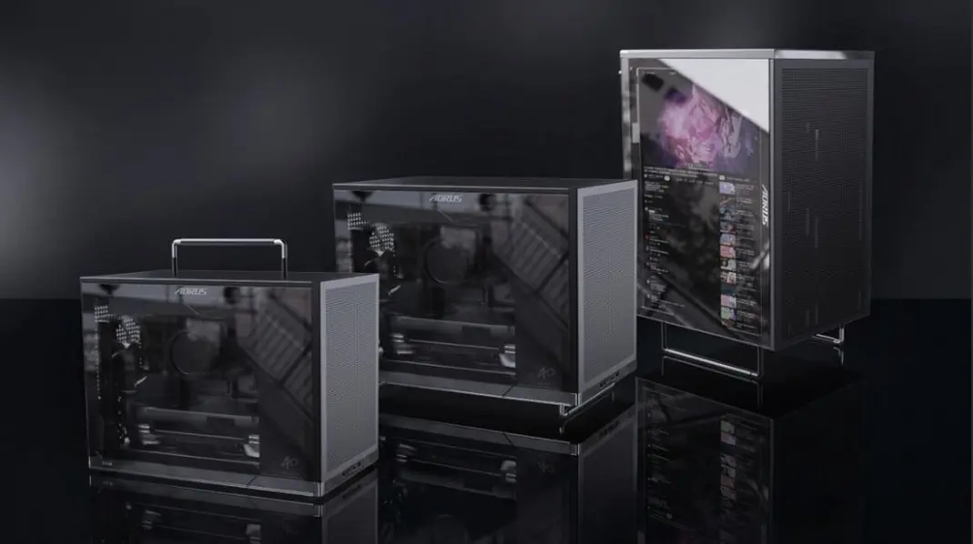 GIGABYTE выпускает «AORUS ELITE» — новые СЖО и корпус, который заменяет монитор