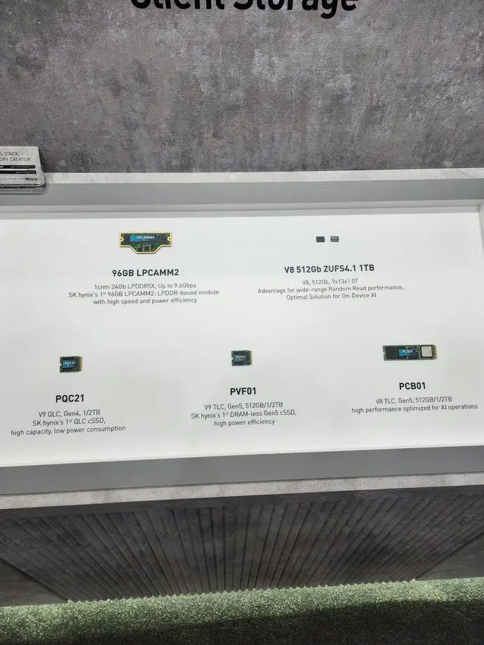 SK Hynix представила память HBM4E на Computex: 48 ГБ в 12-слойной сборке и рекордная пропускная способность 4 ТБ/с