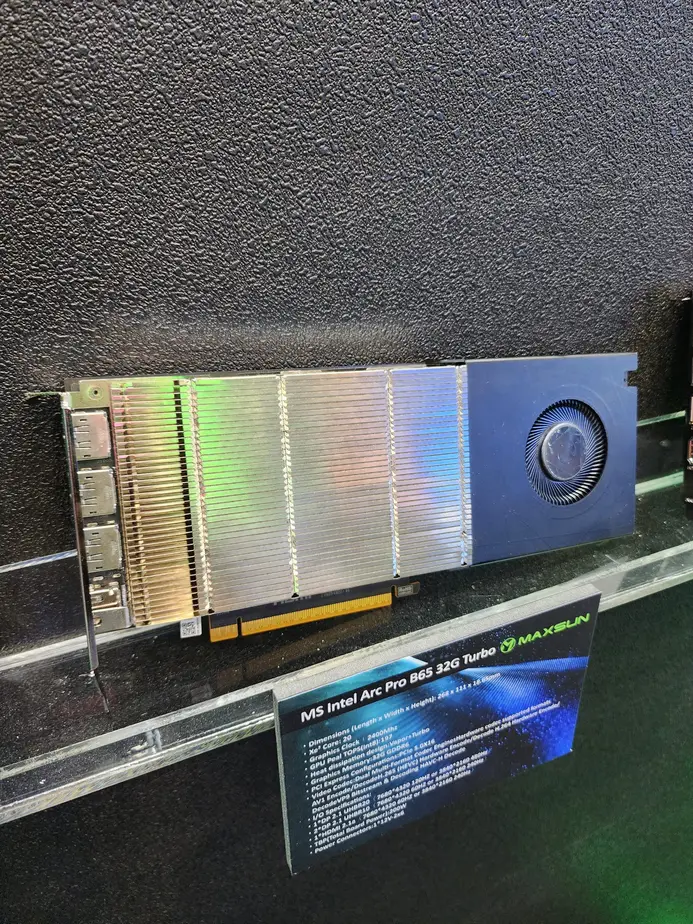 Процессоры Intel Panther Lake и Wildcat Lake приходят на десктопы в первых «MoTD»-дизайнах от Maxsun