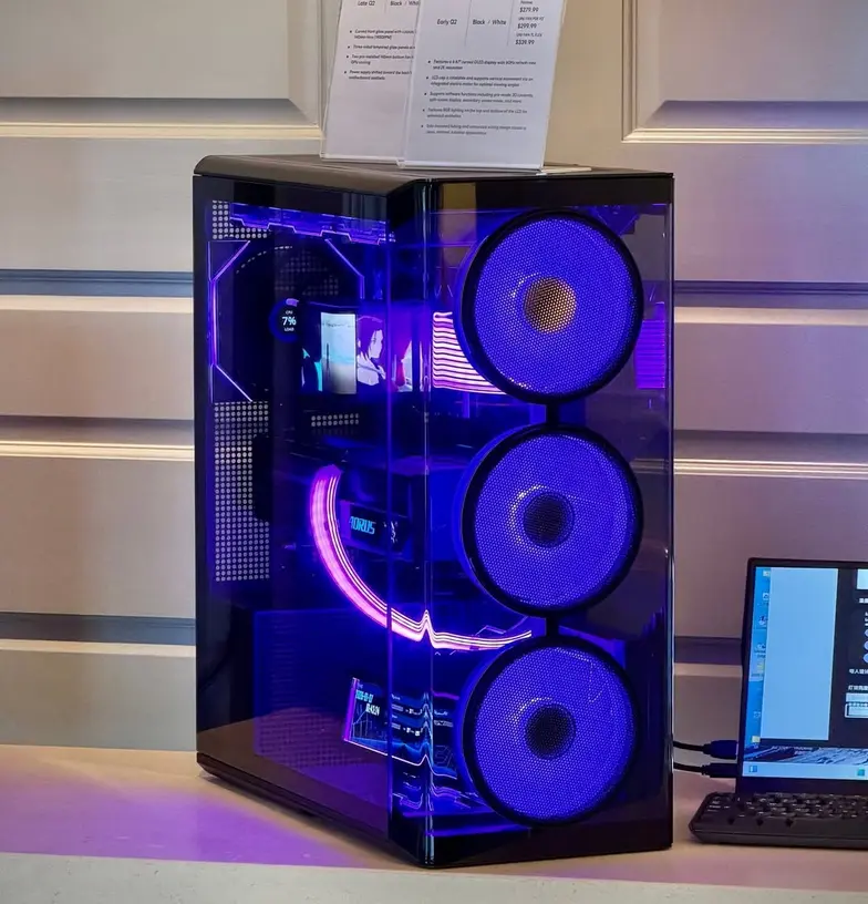 LIAN LI решает проблему продуваемости стеклянных панелей в LANCOOL 4 на Computex 2026: мощная рабочая станция и обновленная линейка O11