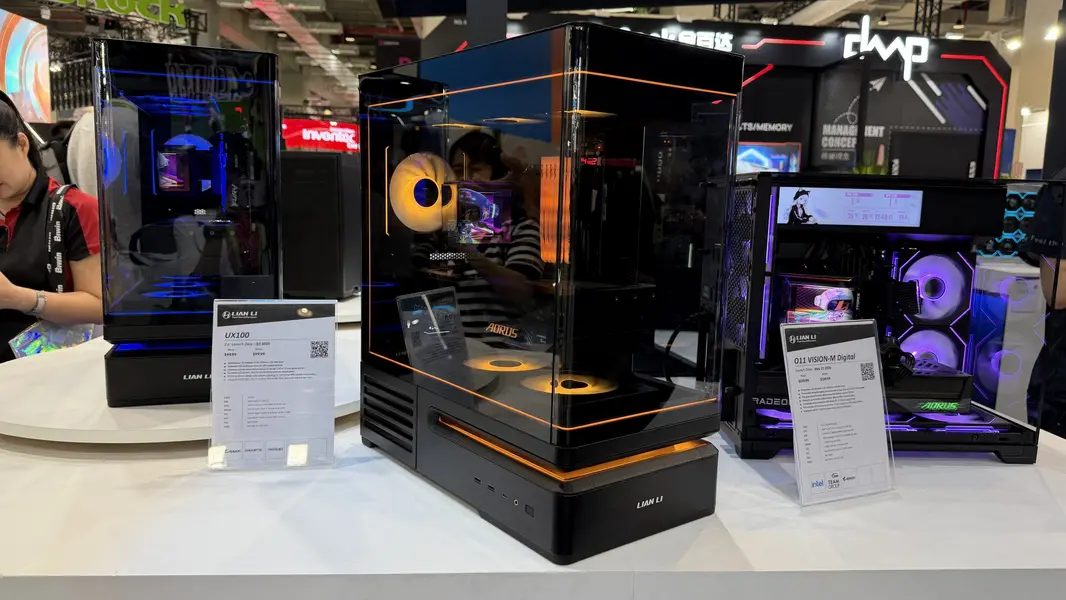 LIAN LI решает проблему продуваемости стеклянных панелей в LANCOOL 4 на Computex 2026: мощная рабочая станция и обновленная линейка O11