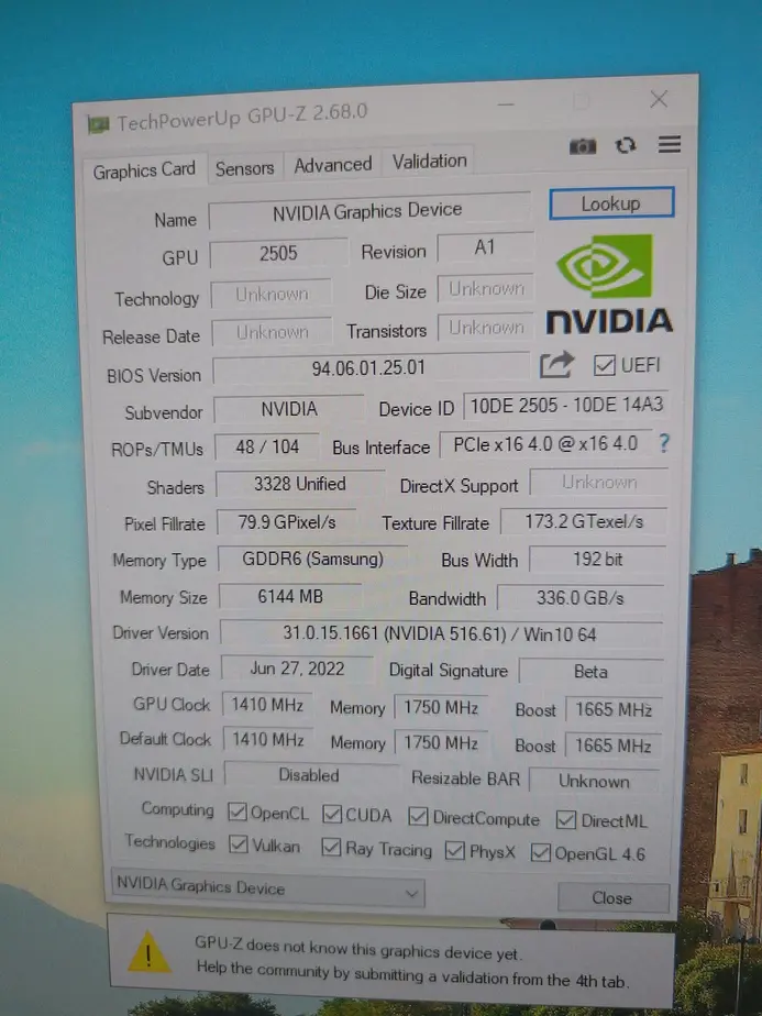 В сеть попала невыпущенная видеокарта GeForce RTX 3050 Ti: чип GA106 и 3328 ядер CUDA