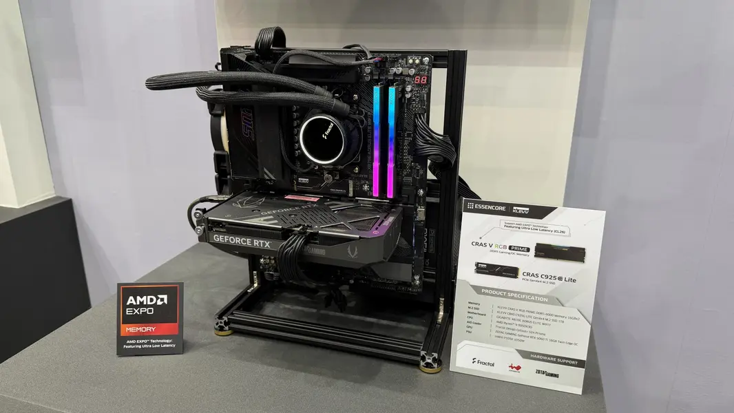 KLEVV разгоняет DDR5 до невероятных 10 000 МТ/с: новая память CUDIMM, AMD EXPO ULL и 4R CUDIMM уже здесь