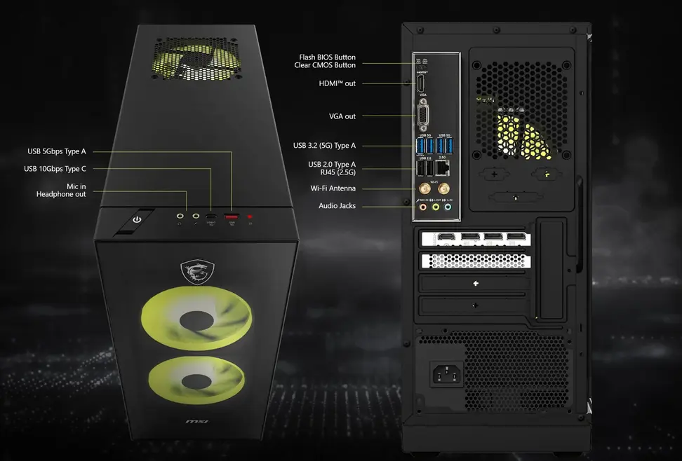 MSI MAG Infinite Z 8B: RTX 5070 Ti и &laquo;Silent Storm Cooling AI&raquo; в компактном корпусе для максимального охлаждения
