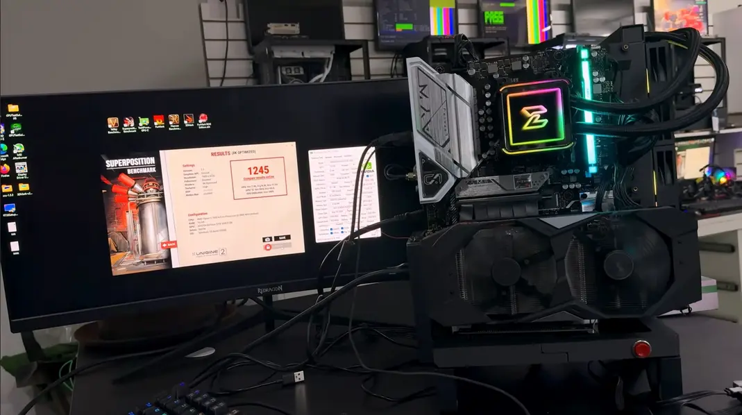 Моддер увеличил объем видеопамяти GeForce GTX 1650 до 8 ГБ простой заменой чипов, почти удвоив результаты в тестах