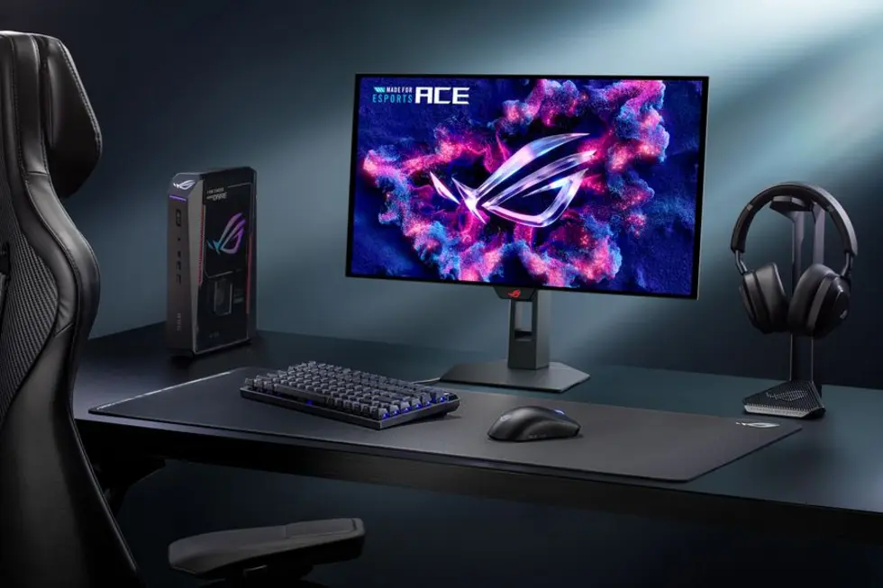 ASUS выбрала LG вместо BOE для выпуска первого в мире 24,5-дюймового OLED-монитора с «огненной» частотой 540 Гц при разрешении 1080p