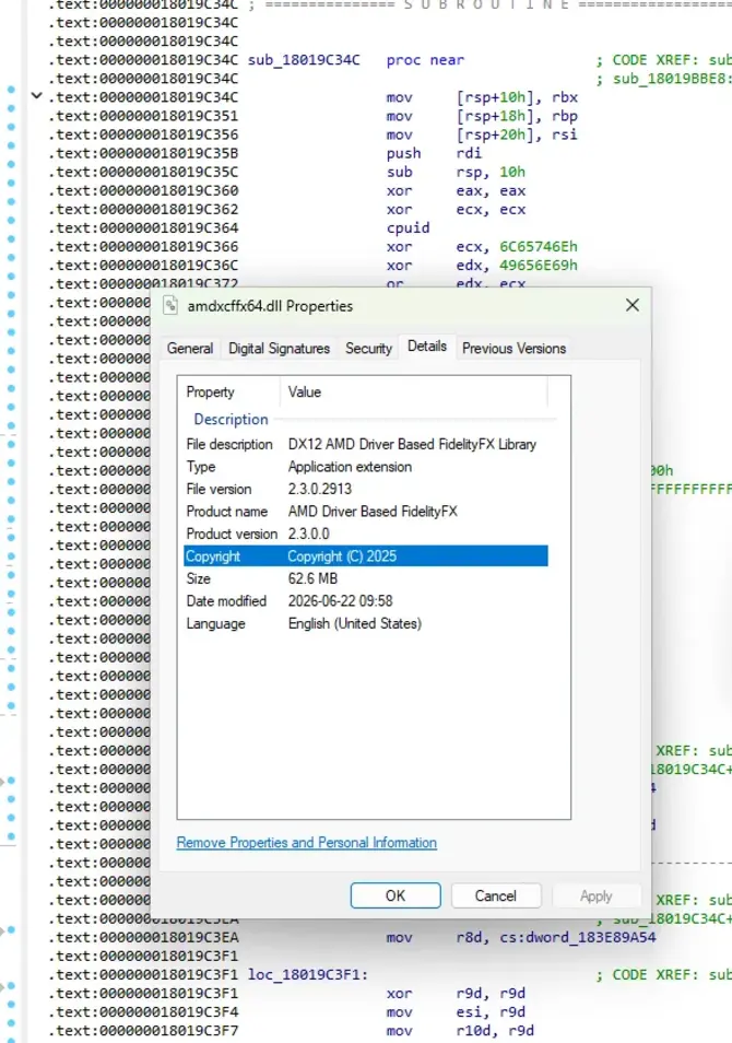 Случайно утекший отчет об FSR 4.1.1 INT8 сулит поддержку графики RDNA 3.5