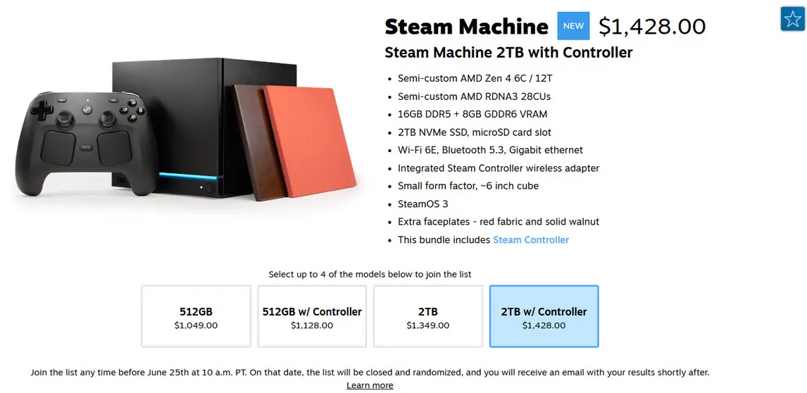 Лучшие игровые ПК до 1000 долларов: уничтожают &laquo;Steam Machine&raquo; за счет мощного железа, увеличенной памяти и объема накопителей
