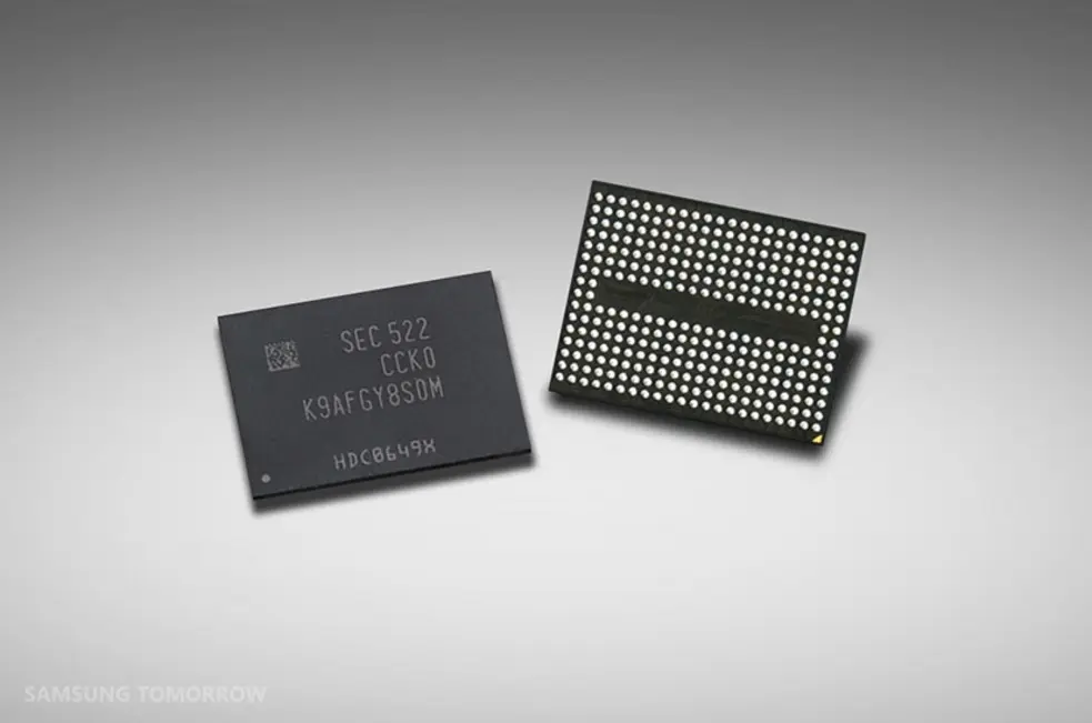 Samsung объединяет две 450-слойные ячейки NAND в один чип на пути к 1000-слойным SSD с четырехкратным увеличением емкости к 2030 году